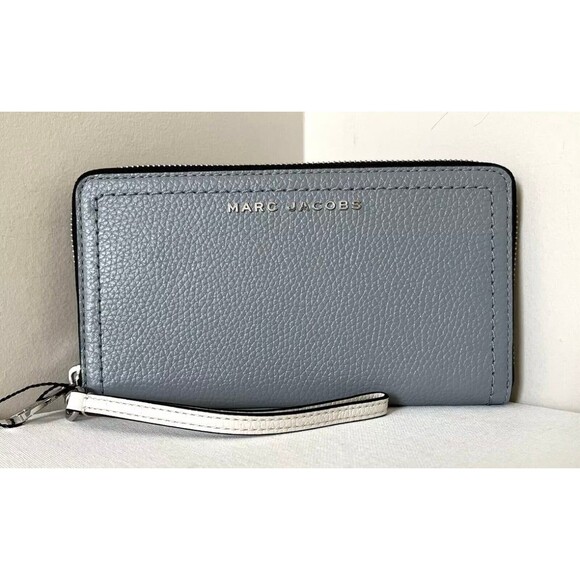 New Marc Jacobs Groove Zip Around Continental Wallet Leather Marshmallow Multi - Picture 1 of 4